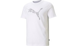 Puma Marškinėliai Vyrams Cat Basic Tee White