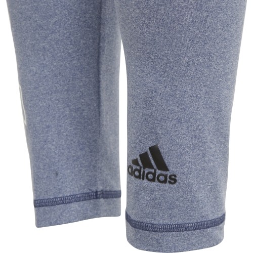 Legginsy młodzieżowe Adidas YG Branded Tight szare CF7197