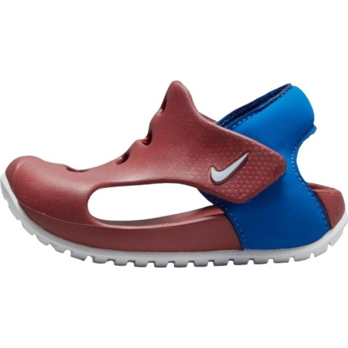 Sandały dziecięce Nike Sunray Protect 3 brązowo-niebieskie DH9465 600