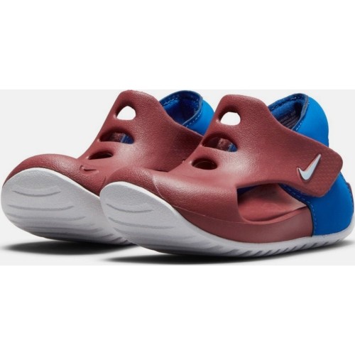 Sandały dziecięce Nike Sunray Protect 3 brązowo-niebieskie DH9465 600
