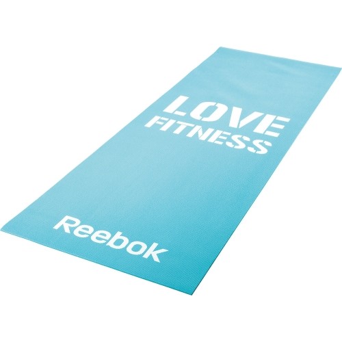 Mata treningowa do ćwiczeń Reebok Blue Love - niebieska