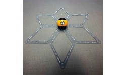 Stojak na 9 kul Magic Ball Matchroom (opakowanie z 1 stojakiem)