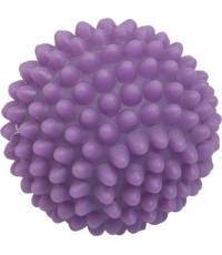 AMAYA Piłka do masażu refleksyjnego jeż z miękkimi kolcami 6 cm fioletowa