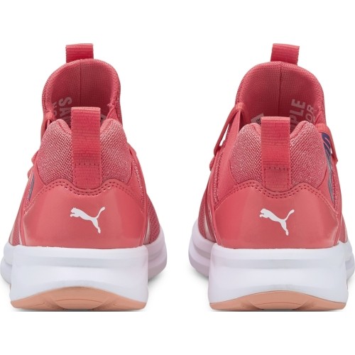 Buty dziewczęce Puma Enzo 2 Sparkle Jr, Sun Kissed Pink, 194573 03