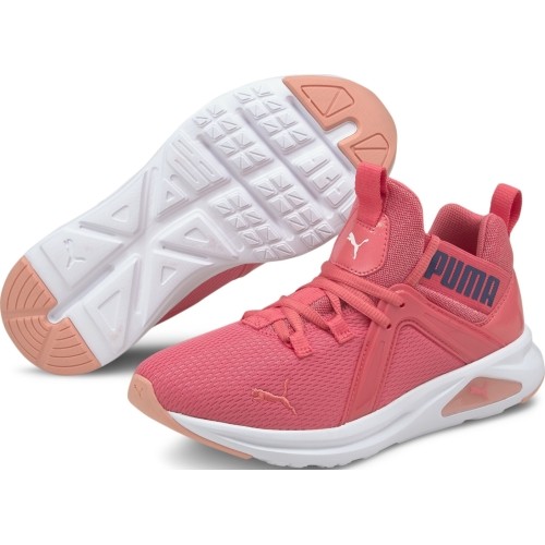 Buty dziewczęce Puma Enzo 2 Sparkle Jr, Sun Kissed Pink, 194573 03
