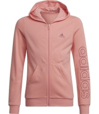 Bluza dla dziewczynek Adidas G Lin Fz Hoodie Pink HE1968