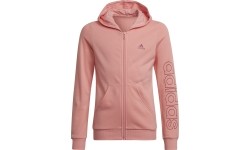 Bluza dla dziewczynek Adidas G Lin Fz Hoodie Pink HE1968