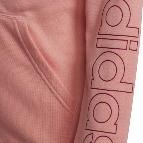 Adidas Džemperis Mergaitėms G Lin Fz Hoodie Pink HE1968