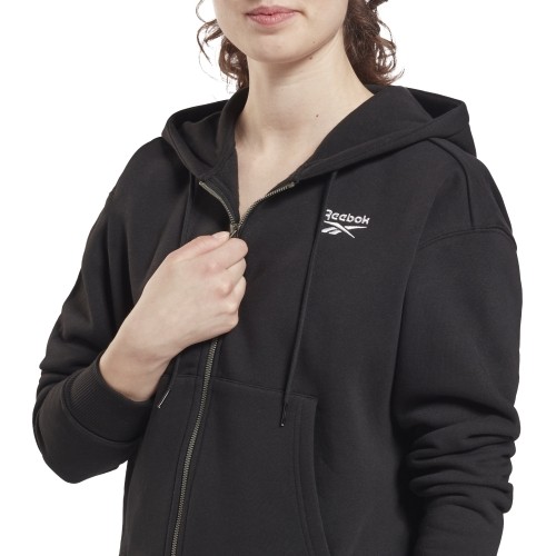 Reebok Džemperis Moterims Ri Full Zip Black