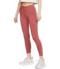 Legginsy damskie Nike NSW Essential 7/8 czerwone CZ8532 691