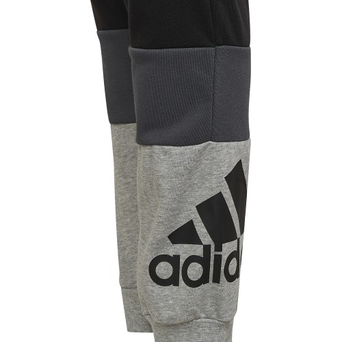 Spodnie młodzieżowe Adidas U Cb Pants Black Grey HG6827