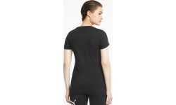 Damska bluzka Puma Ess Logo Tee, czarna