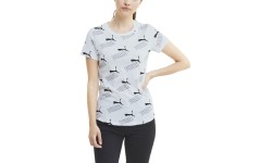 Puma Palaidinė Moterims Amplifid Aop Tee White