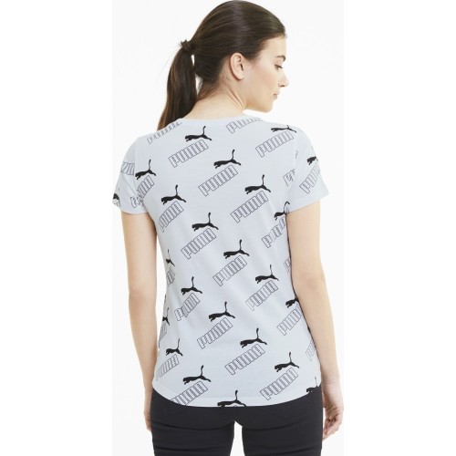 Puma Palaidinė Moterims Amplifid Aop Tee White