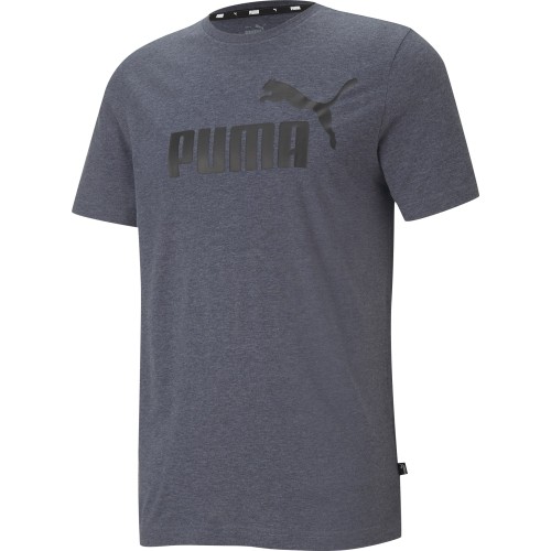 Koszulka męska Puma Ess Heather Tee, niebieska