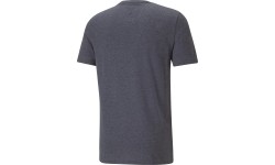 Koszulka męska Puma Ess Heather Tee, niebieska