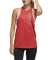 Adidas Plaidinė Tech Bos Tank Red