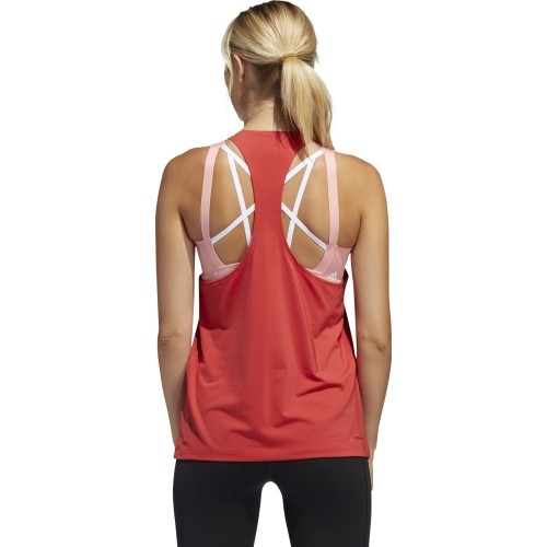 Adidas Plaidinė Tech Bos Tank Red