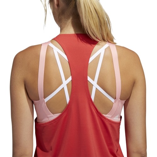 Adidas Plaidinė Tech Bos Tank Red