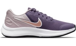 Buty dziecięce Nike Star Runner 3 liliowe DA2776 501