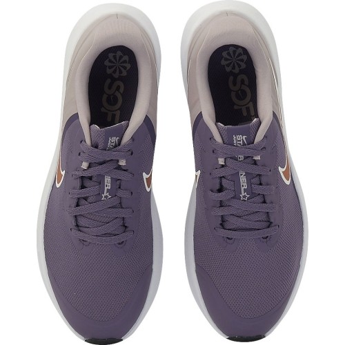 Buty dziecięce Nike Star Runner 3 liliowe DA2776 501