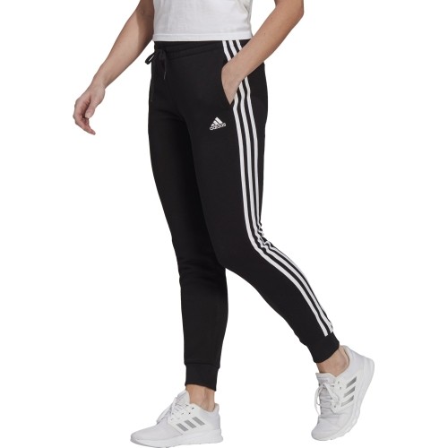 Spodnie damskie Adidas W 3S Fl C Pt, czarne GM5551