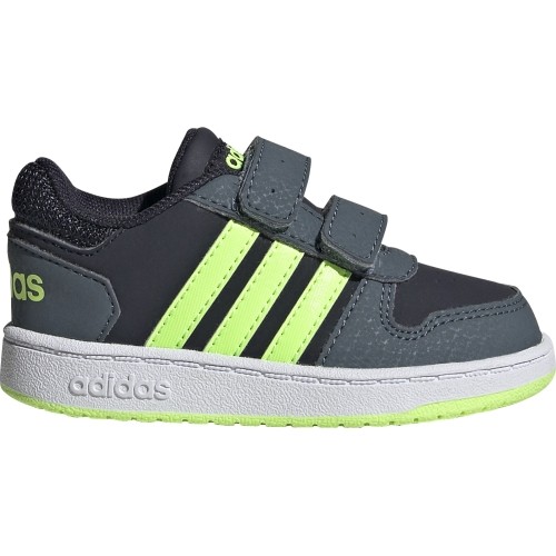 Buty dziecięce Adidas Hoops 2.0 CMF I Blue Green FW5241