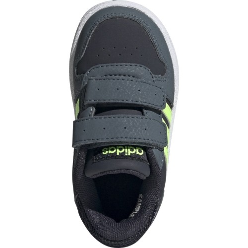 Buty dziecięce Adidas Hoops 2.0 CMF I Blue Green FW5241