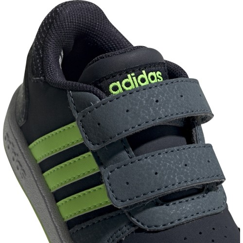 Buty dziecięce Adidas Hoops 2.0 CMF I Blue Green FW5241