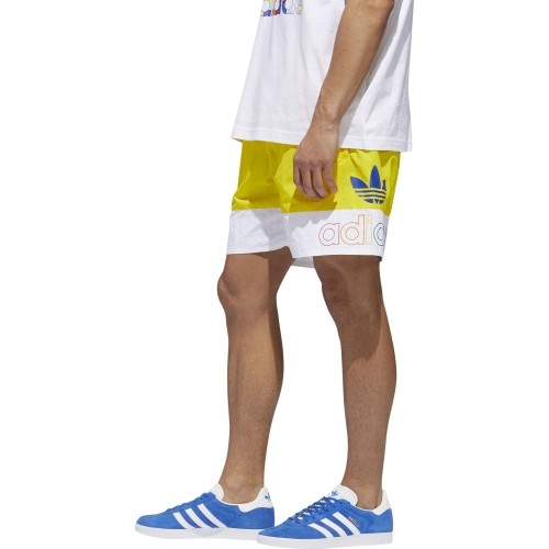 Adidas Originals męskie szorty Freestyle Yellow White