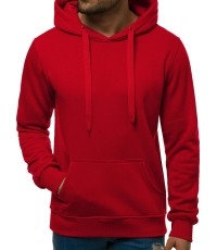 J.Style Džemperis Vyrams Fleece Red 68B2009-18