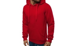 J.Style Fleece Red bluza męska 68B2009-18