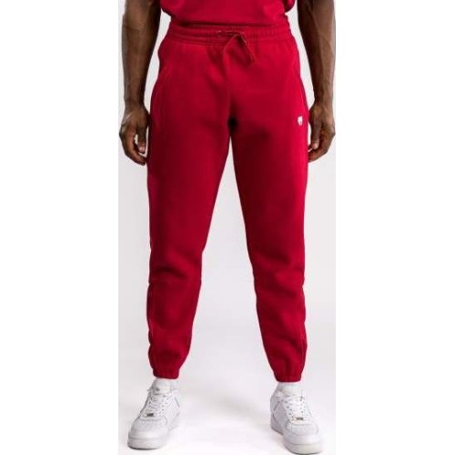 Spodnie do biegania Venum Silent Power - wiśniowa czerwień