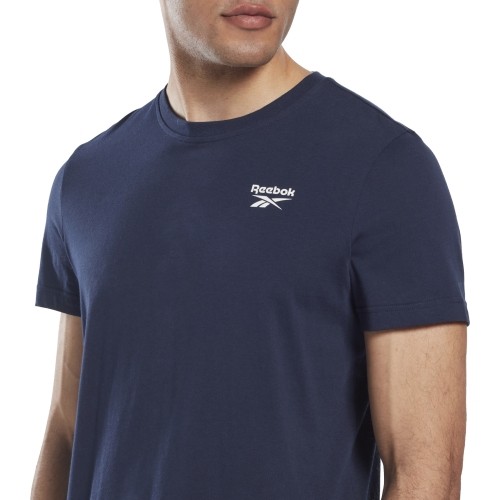 Reebok Marškinėliai Vyrams Ri Left Chest Logo Blue HJ9930