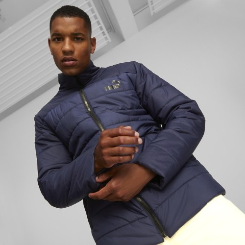 Kurtka męska Puma Ess+ Padded, niebieska 849349 06