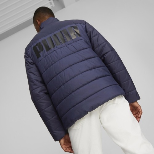 Kurtka męska Puma Ess+ Padded, niebieska 849349 06