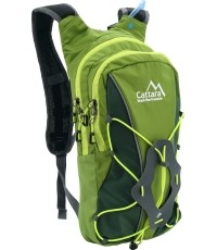 Plecak turystyczny sportowy z workiem bukłakiem na wodę Cattara GreenW 10+2 l