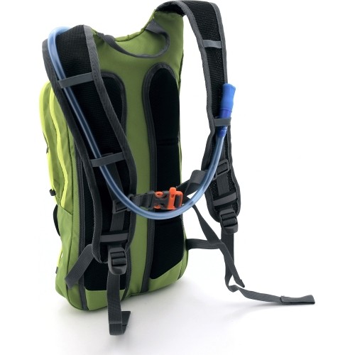 Plecak turystyczny sportowy z workiem bukłakiem na wodę Cattara GreenW 10+2 l