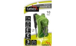 Plecak turystyczny sportowy z workiem bukłakiem na wodę Cattara GreenW 10+2 l