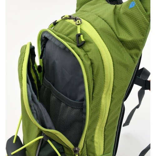 Plecak turystyczny sportowy z workiem bukłakiem na wodę Cattara GreenW 10+2 l