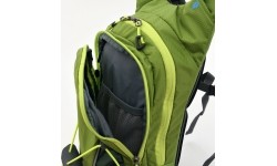 Plecak turystyczny sportowy z workiem bukłakiem na wodę Cattara GreenW 10+2 l