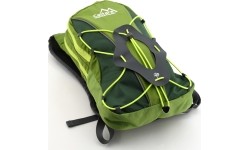 Plecak turystyczny sportowy z workiem bukłakiem na wodę Cattara GreenW 10+2 l