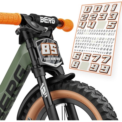 BERG Bicycles Trail Green Handbrake