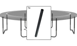 Ulubione - Middle post 330, 380, 430 Black