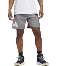 Spodenki męskie Adidas Galaxy, szaro-czerwone HE2902