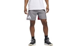 Spodenki męskie Adidas Galaxy, szaro-czerwone HE2902