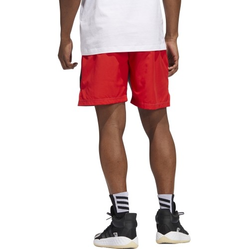 Spodenki męskie Adidas Galaxy, szaro-czerwone HE2902