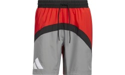 Spodenki męskie Adidas Galaxy, szaro-czerwone HE2902