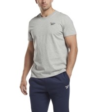Reebok Marškinėliai Vyrams Ri Left Chest Logo Grey HS7114