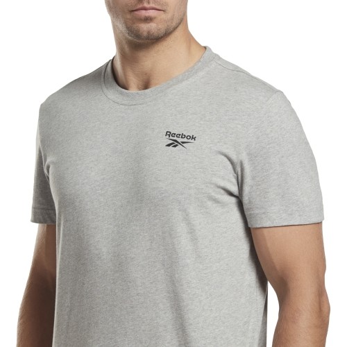 Reebok Marškinėliai Vyrams Ri Left Chest Logo Grey HS7114